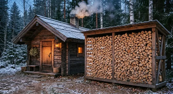 Укладка дров в Вологде, проспект Каминная, 45Б